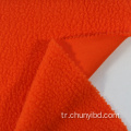 Sıcak satış% 100 Polyester Yumuşak El İkili Sade Dayanıklı Berber Polar Palto ve Kepç